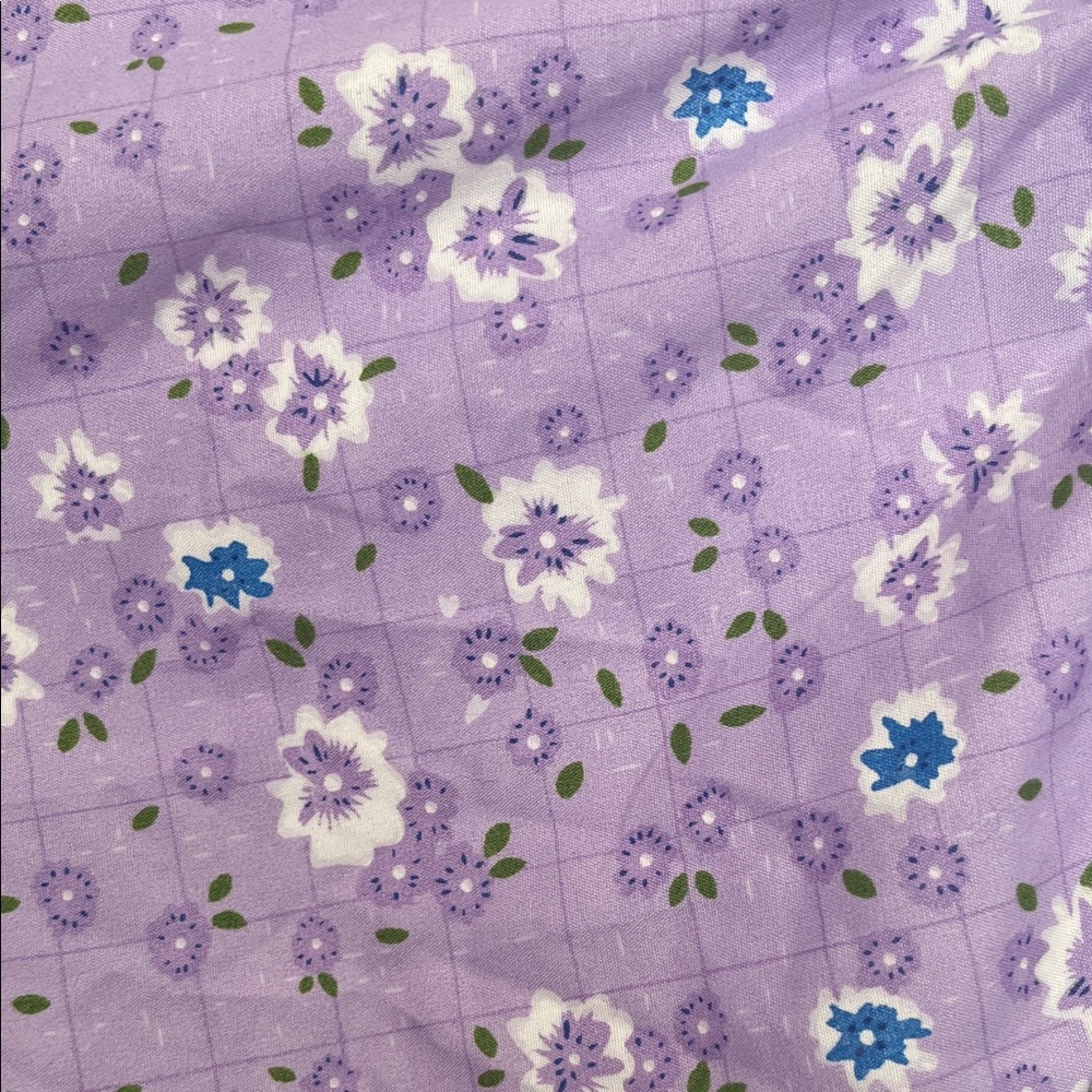 Purple Floral Women's Nightgown - Picture 3 of 6